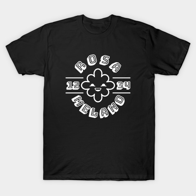 rosa melano camiseta