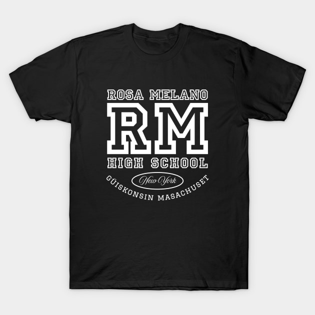 Rosa Melano High School Camiseta